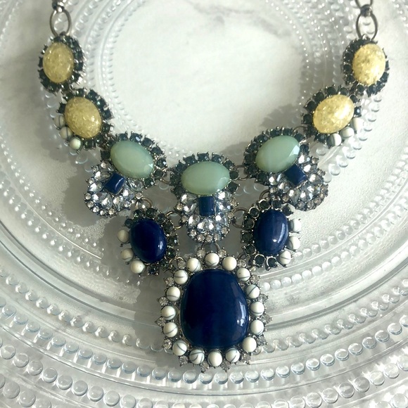 Multi Colour Jewels Necklace - Picture 3 of 4